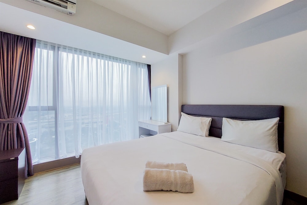 spacious 2br at branz bsd apartment