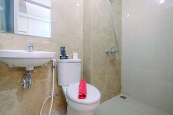 homey and comfort living studio apartment transpark cibubur