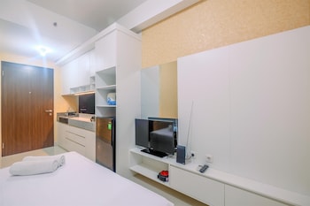 homey and comfort living studio apartment transpark cibubur