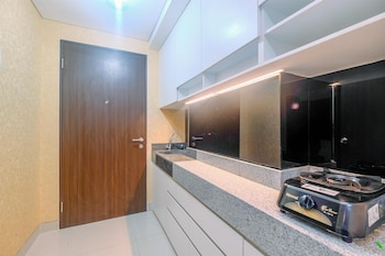 homey and comfort living studio apartment transpark cibubur