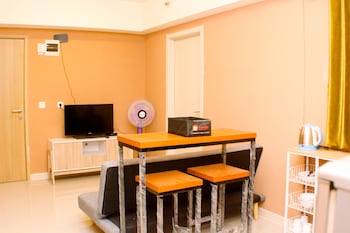 comfort and cozy designed 2br at meikarta apartment