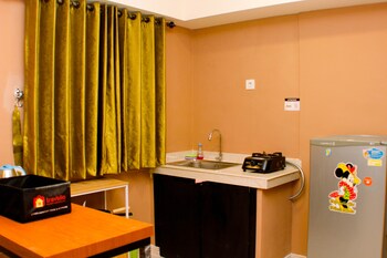 comfort and cozy designed 2br at meikarta apartment