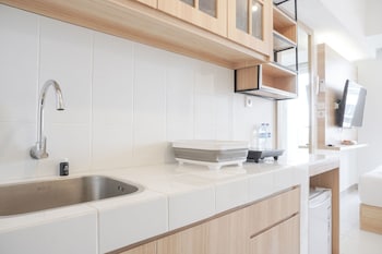fancy designed studio room at tokyo riverside pik 2 apartment