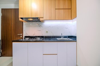 well designed 2br corner transpark cibubur apartment