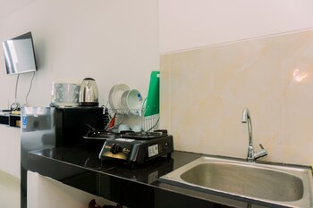 studio with comfortable design at serpong garden apartment