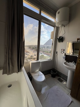 a pyramids view