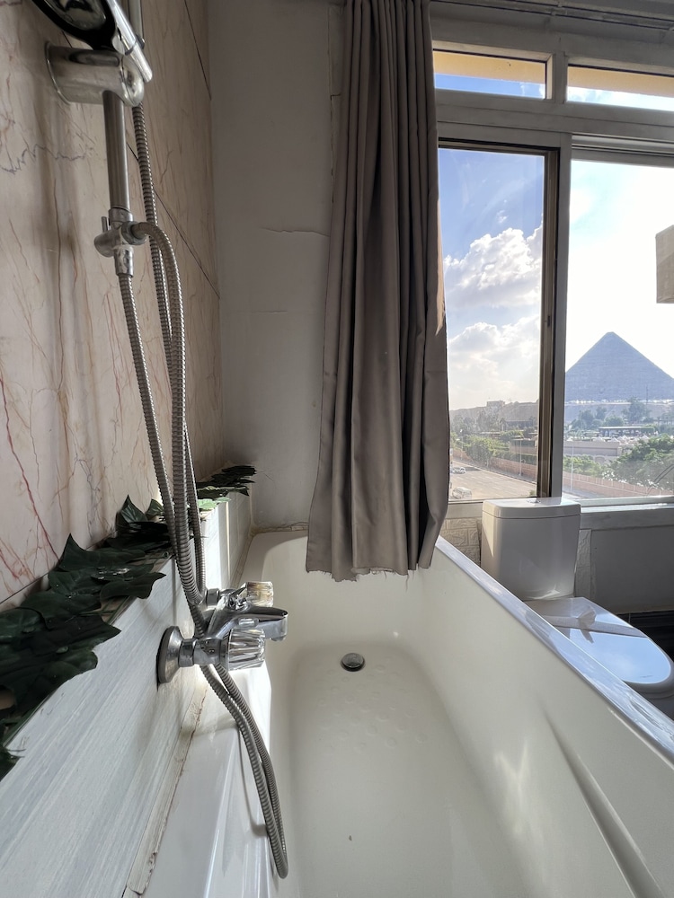 a pyramids view