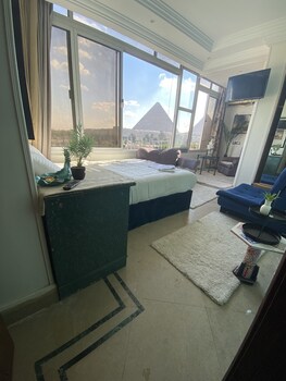 a pyramids view