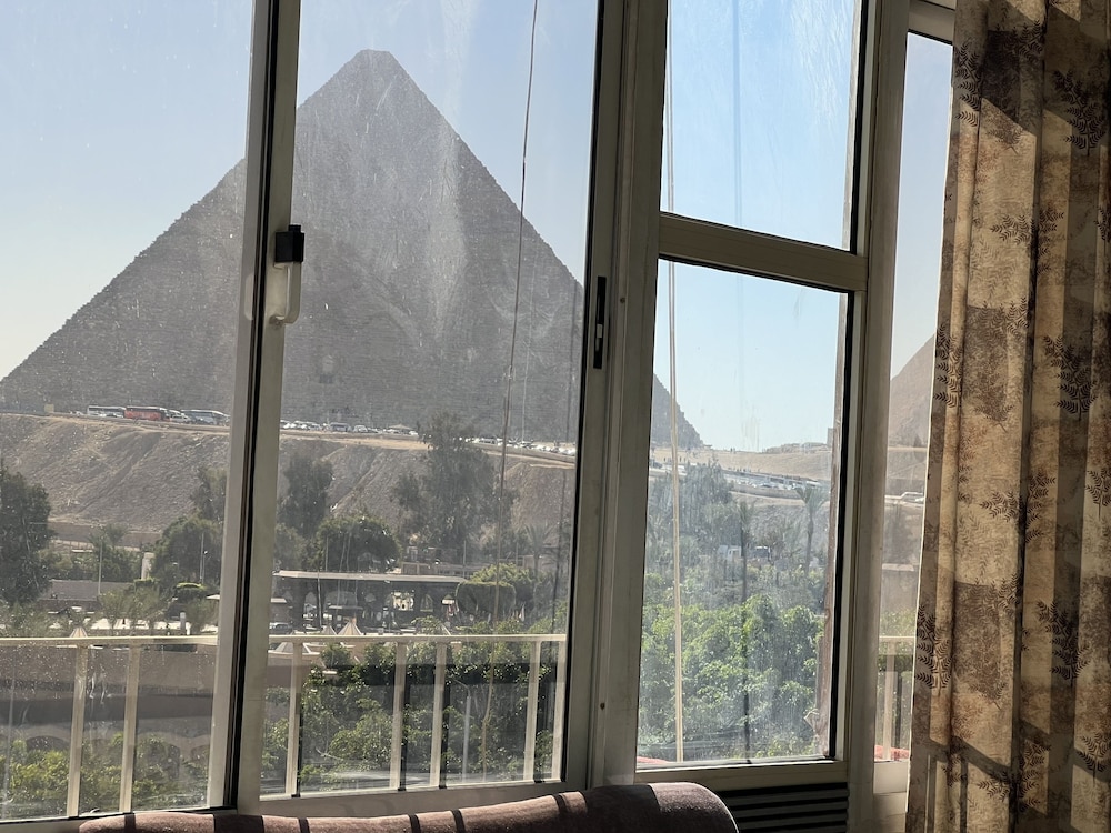 a pyramids view