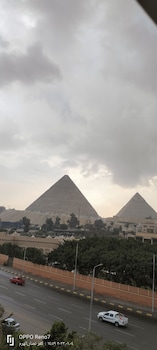 a pyramids view