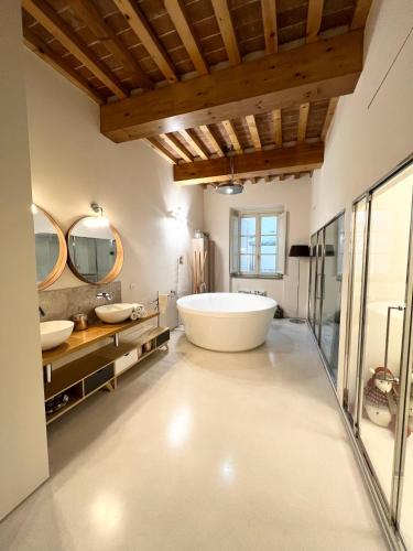 luxury tower house in the earth of pisa