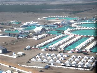 sunset desert camp