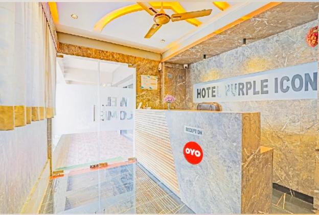 purple icon hotel