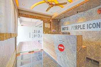 purple icon hotel