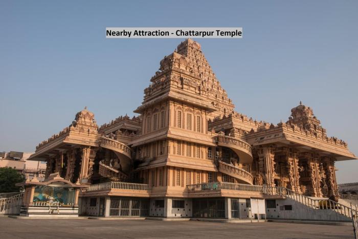 townhouse rudra inn near chhatarpur metro station
