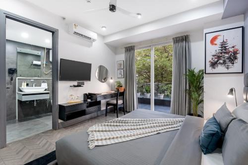 bedchambers serviced apartments on mg road gurgaon