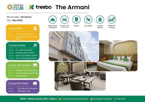 treebo the armani near igi airport