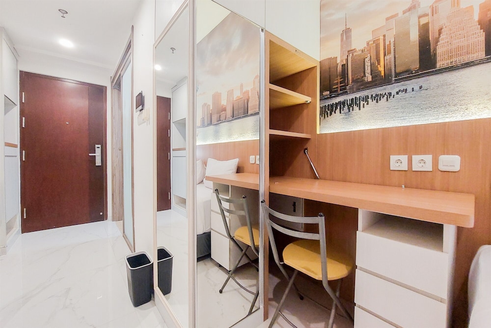 cozy living and comfy studio sky house bsd apartment