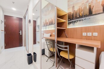 cozy living and comfy studio sky house bsd apartment
