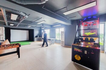 modern look studio at sky house alam sutera apartment