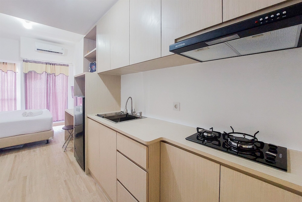 strategic and nice studio apartment at m town residence