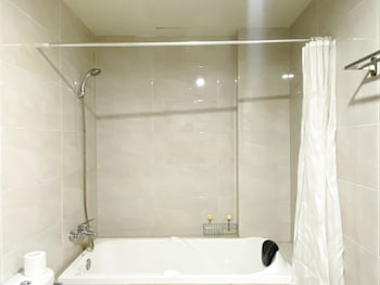 big studio at apartment mustika golf residence