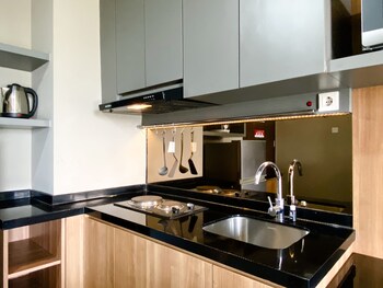 big studio at apartment mustika golf residence