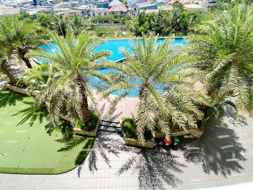 big studio at apartment mustika golf residence