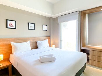 big studio at apartment mustika golf residence