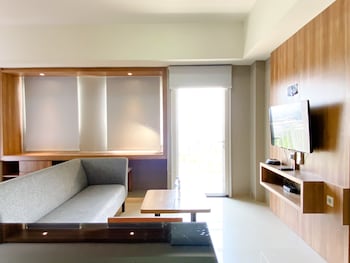 big studio at apartment mustika golf residence