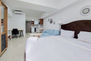 comfortable and tidy studio tamansari bintaro mansion apartment
