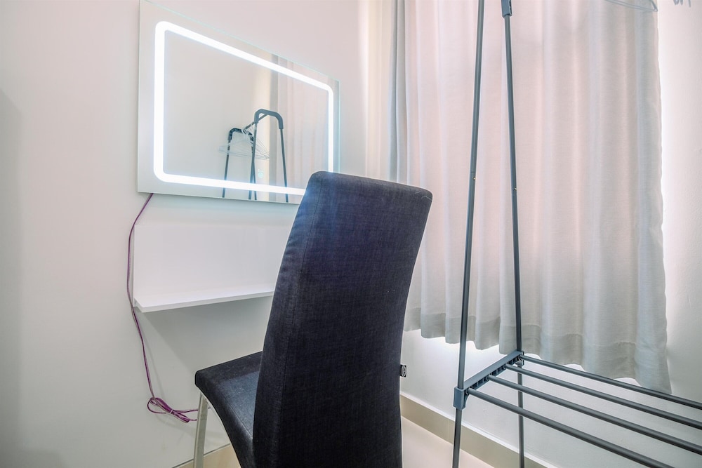comfy and modern studio transpark cibubur apartment