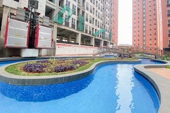 minimalist and cozy studio transpark juanda bekasi timur apartment