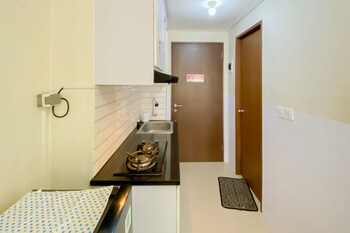 minimalist and cozy studio transpark juanda bekasi timur apartment