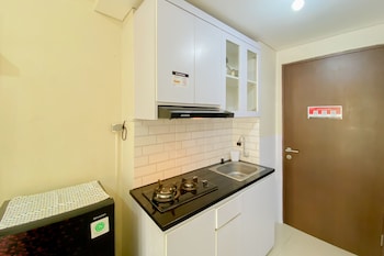 minimalist and cozy studio transpark juanda bekasi timur apartment