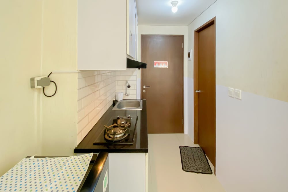 minimalist and cozy studio transpark juanda bekasi timur apartment