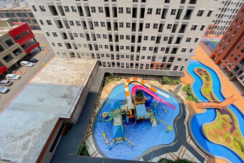 minimalist and cozy studio transpark juanda bekasi timur apartment