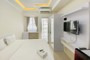 minimalist and cozy studio transpark juanda bekasi timur apartment