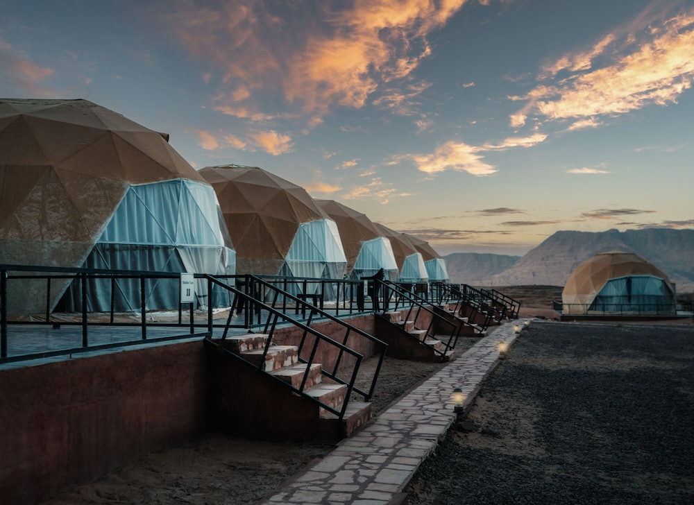 wadi rum desert dunes luxury camp