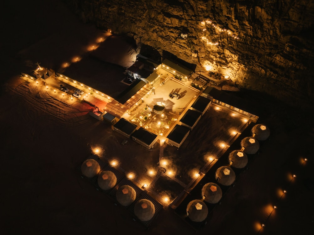 wadi rum desert dunes luxury camp