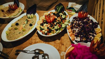 wadi rum desert dunes luxury camp