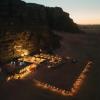 wadi rum desert dunes luxury camp
