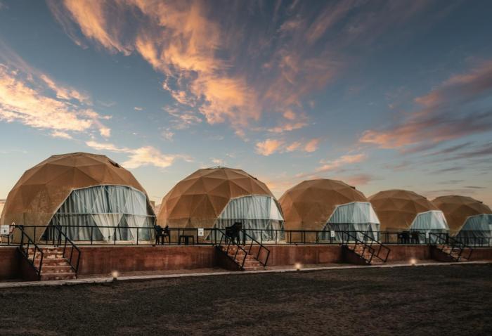 wadi rum desert dunes luxury camp