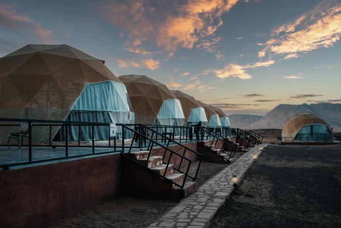 wadi rum desert dunes luxury camp