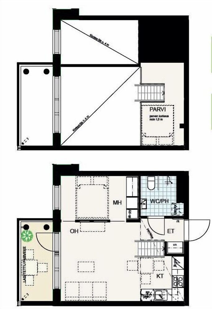 2ndhomes tampere metso apartment