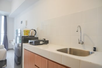 modern and homey studio tokyo riverside pik 2 apartment