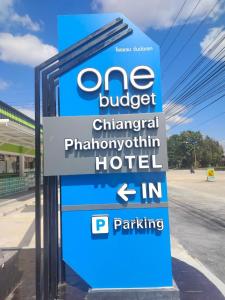 one budget chiangrai phahonyothin