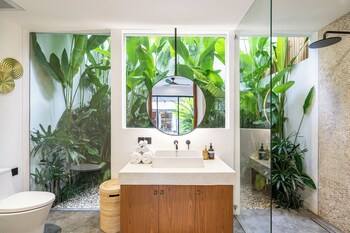 red sunset villa by hombali