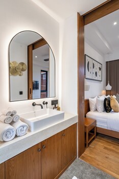 red sunset villa by hombali