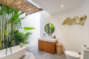 red sunset villa by hombali